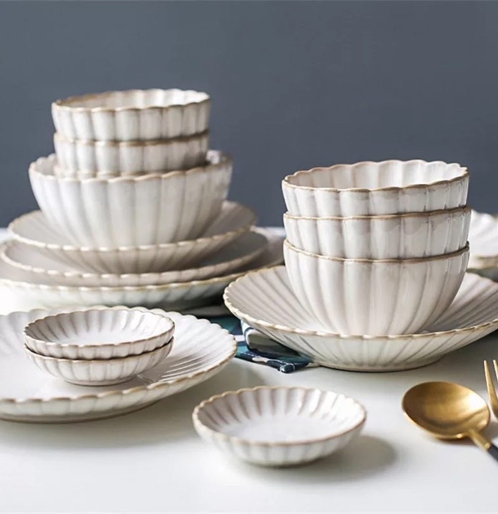 Блюдо сервировочное Pearly 18 см фарфор