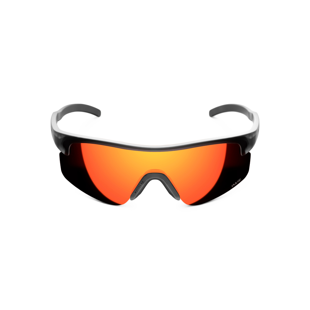 Очки солнцезащитные Whitelab Aero "Black/Lumi Red"