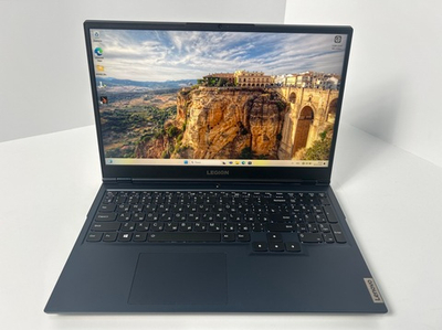 Ноутбук Lenovo Legion 5 15ACH6A (82NW0046RU) 15.6"/AMD Ryzen 5 5600H/RAM 16GB/SSD 512GB/Radeon RX 6600M 8GB/1920*1080/IPS 165Hz/Windows 11/Подсветка кл-ры: LED/черный. Состояние: Уценка/прокручен topcase