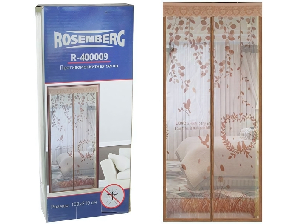 Сетка противомоскитная 100*210см R-400009