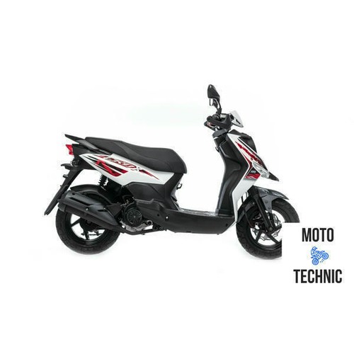 Скутер SYM CROX 125 Белый/ Матовый Темно-Серый, арт. AE12W8-RU-WDAE-WH-8018P/GY-7450U