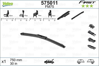 VALEO - 575011-VAL - Wiper Blade