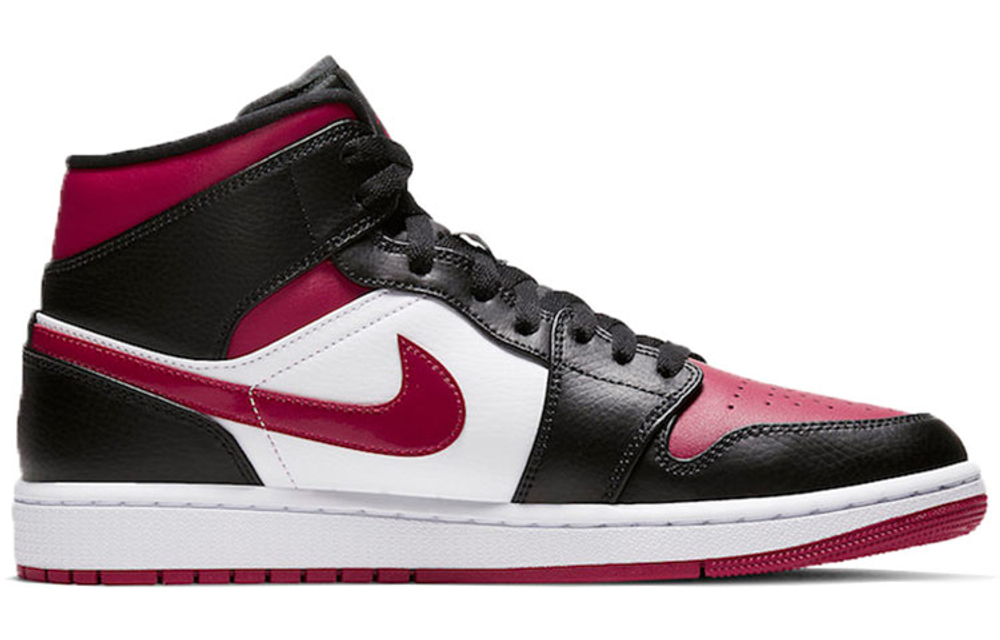 Jordan 1 Mid 'Bred Toe'