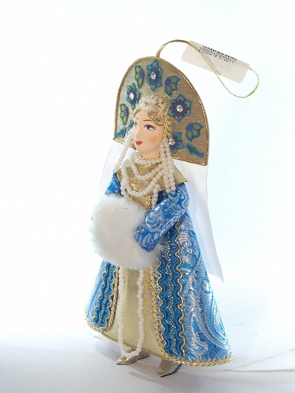 Кукла-подвеска Снегурочка