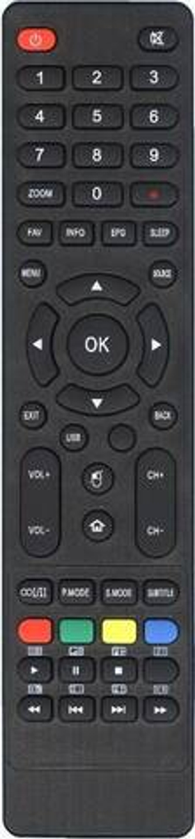 Пульт Huayu YDX-107 для телевизора Hyundai, Blackton, BQ, DEXP, ECON, National, Supra, Telefunken, Aiwa, Maunfeld, Skyline, PREMIER, FUSION, Harper