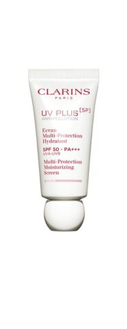 Clarins UV PLUS [5P] Anti-Pollution Rose - увлажняющий флюид SPF 50 /   30  ml  / GTIN 3380810424072