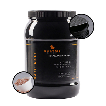 SALTME Гималайская розовая соль для ванны (средний помол), 3 кг /для похудения/иммунитета/суставов