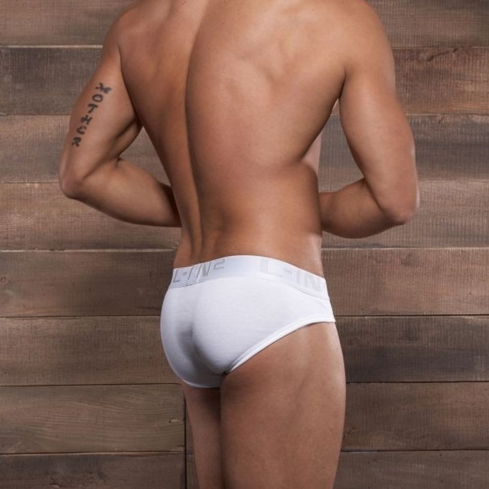 Мужские трусы брифы белые  C-IN2 Core Low No Show Profile Brief Blanc