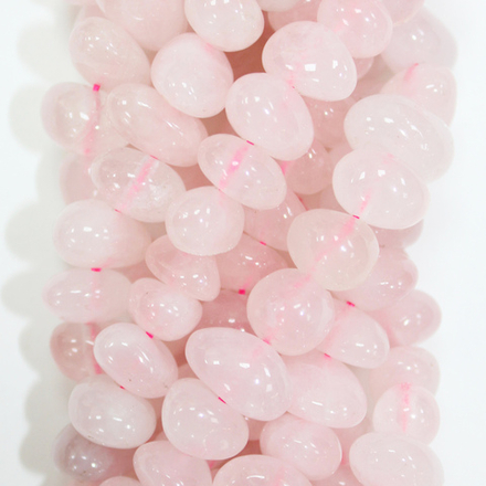 Кварц розовый галтовка бусины 9-11мм
