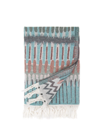 Пештемаль из органического хлопка Mayra 90x180 | зеленый