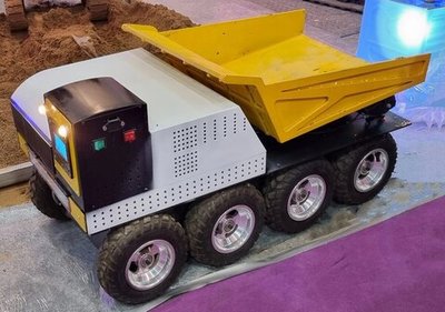 Детский аттракцион для песочницы "Самосвал"