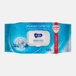 Влажные салфетки Aura Family Антибактериальные 120шт