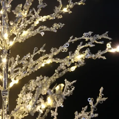 Фигура светодиодная «Дерево - Crystal» 100 см, Серебро, 220V