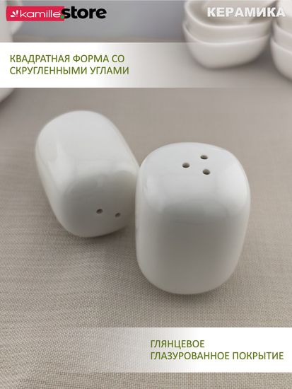 Набор для специй перечница и солонка