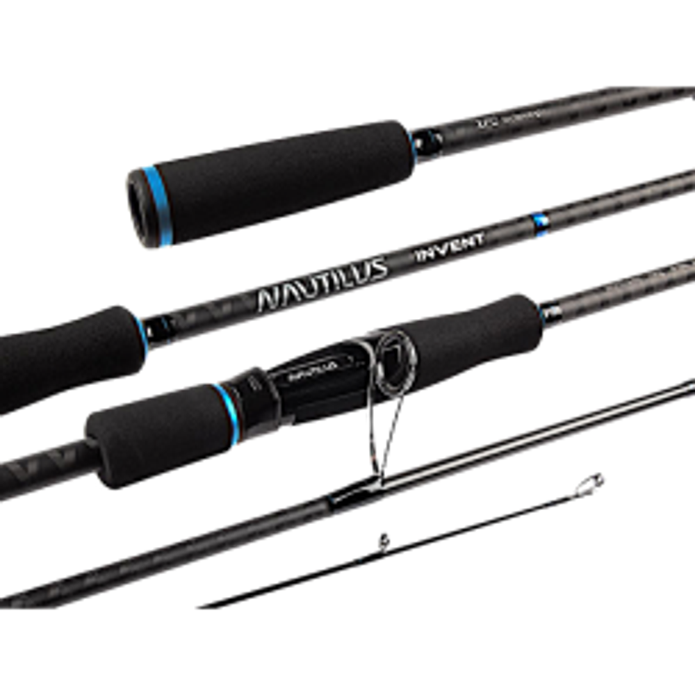 Спиннинг Nautilus Invent IVTS-842H 2.56м 16-56г Extra Fast 155г Тр.длина 1.31м Ручка неопрен