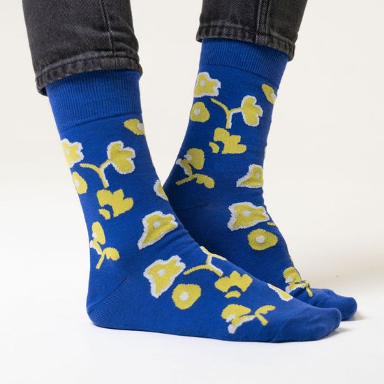 Носки st.Friday Любимые цветы. Васильковые