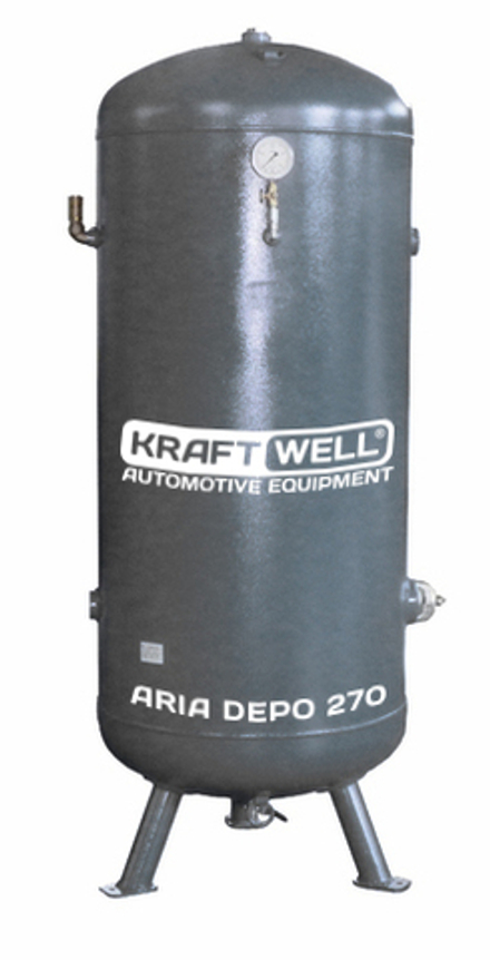 KraftWell ARIA DEPO 270 Ресивер вертикальный, 270 л, 10 бар
