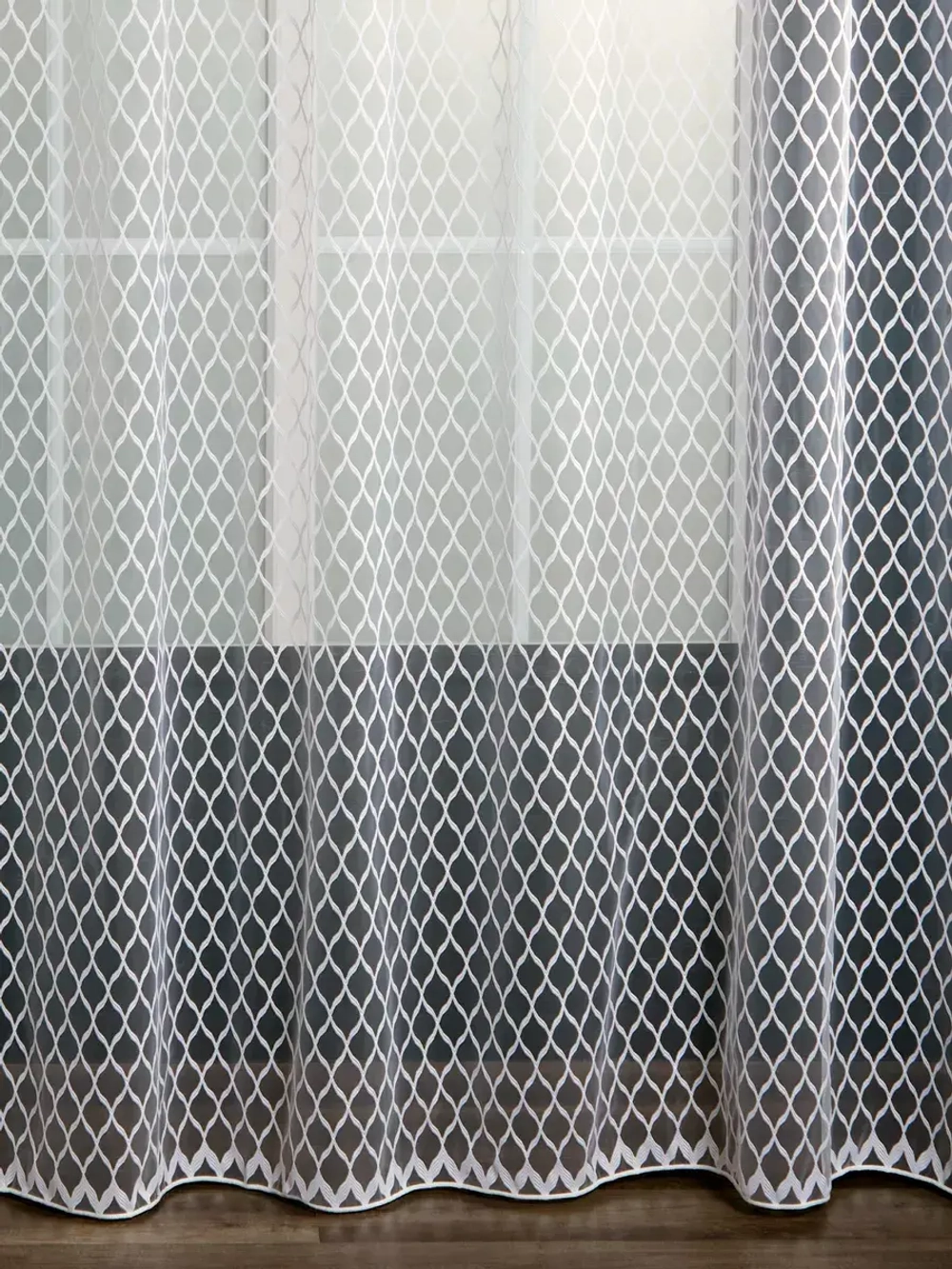 Тюль 500 на 260 в комнату готовый