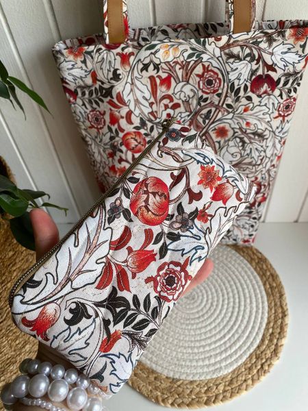 В ПУТИ, ЦВЕТОЧНЫЙ ВИХРЬ В СТИЛЕ У. МОРРИСА. 100% хлопок 6