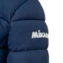 СЦ*Куртка утепленная с капюшоном жен. MIKASA MT913-036-L, р.L, полиэстер, нейлон, синий