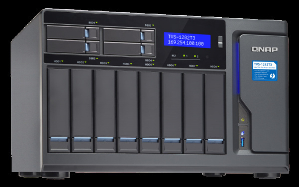 Сетевой RAID-накопитель QNAP TVS-1282T3-i7-64G