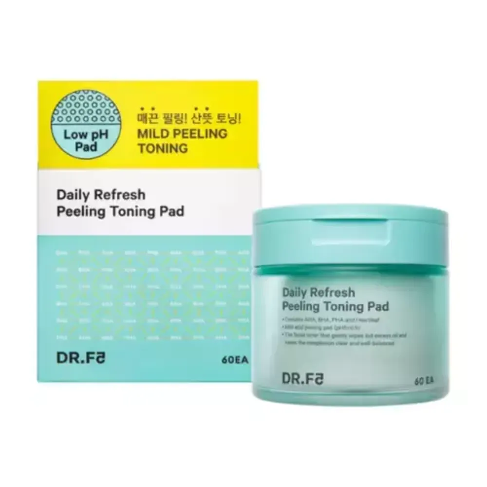 Пэды тонизирующие DR.F5 Daily Refresh Peeling Toning Pad 60 шт