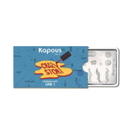 2 Kapous Professional Nails Пластина для стемпинга, Line 1  ,
