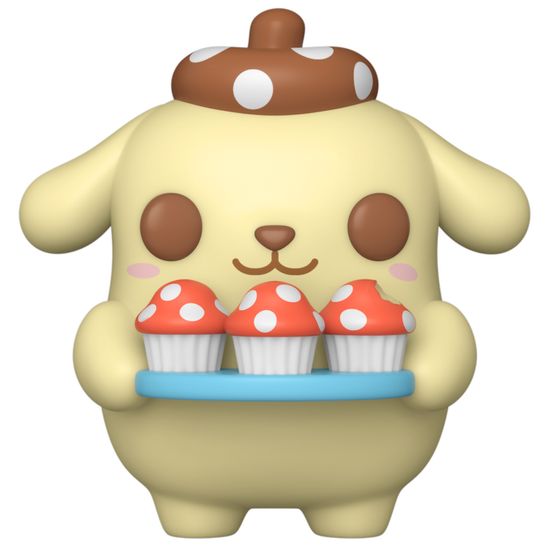 Фигурка Funko POP! Hello Kitty And Friends Pompompurin with Tray (Exc) (68) 73607 / Фигурка Фанко ПОП! по мотивам мультсериала "Приключения Hello Kitty и ее друзей", Помпомпурин