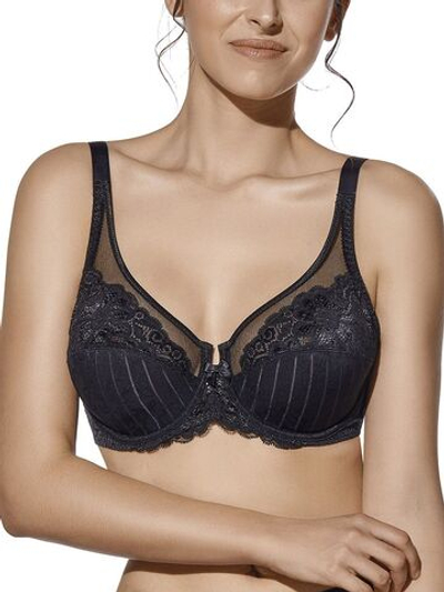Классический бюстгальтер с мягкими кружевными чашками Mariluz (Размер: 80F) (Цвет: дымчатый)