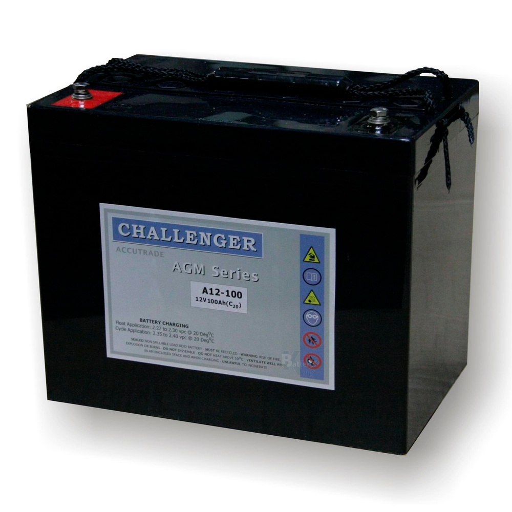 Аккумулятор Challenger A12-100 (AGM)