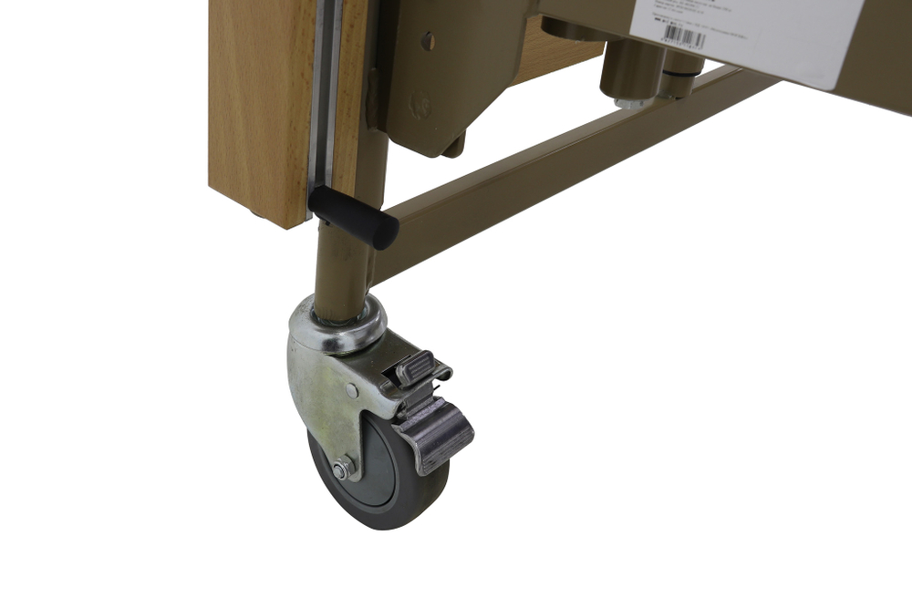 Кровать электрическая Med-Mos YG-1 (ЛДСП светлое дерево) ширина ложемента 120 см