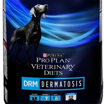 Pro Plan VET DRM - диета для собак при дерматозах, Dermatosis