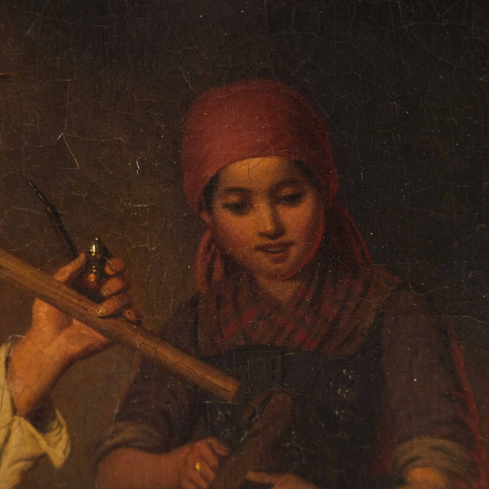 Картина «Fischerfamilie / Семья рыбаков»