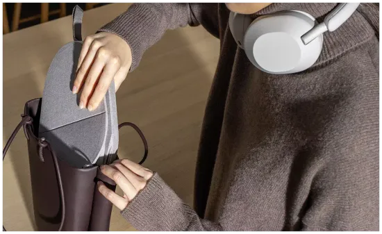 Беспроводные наушники Sony WH-1000XM5, серебристый