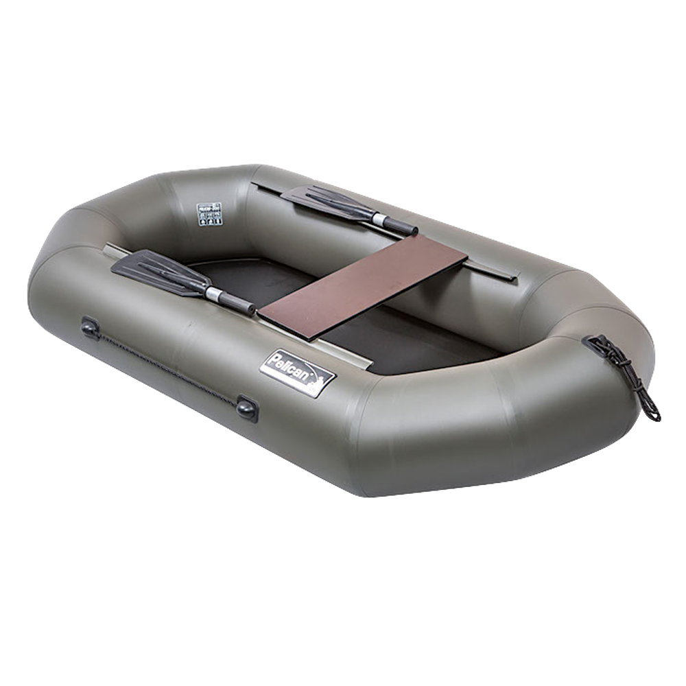 Лодка ПВХ Pelican Гребная 200 (с гребками)