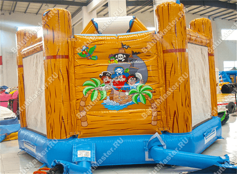 Коммерческий надувной батут "Весёлый пират"
