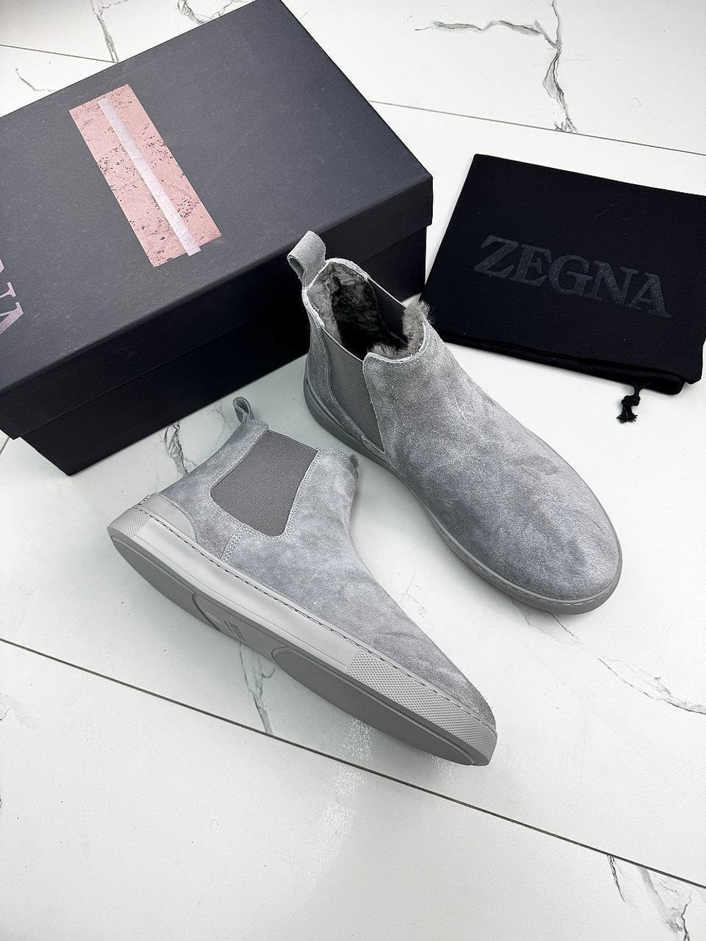 Ботинки Zegna, арт. 469650157