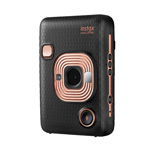 Фотоаппарат мгновенной печати Fujifilm Instax Mini LiPlay, Elegant Black (Черный)