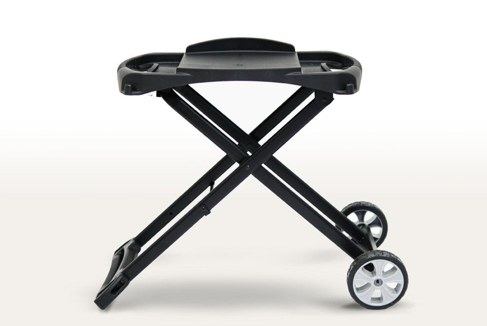 Комплект: Портативный газовый гриль 2 горелки и Подставка складная для газового гриля HOBO PRO