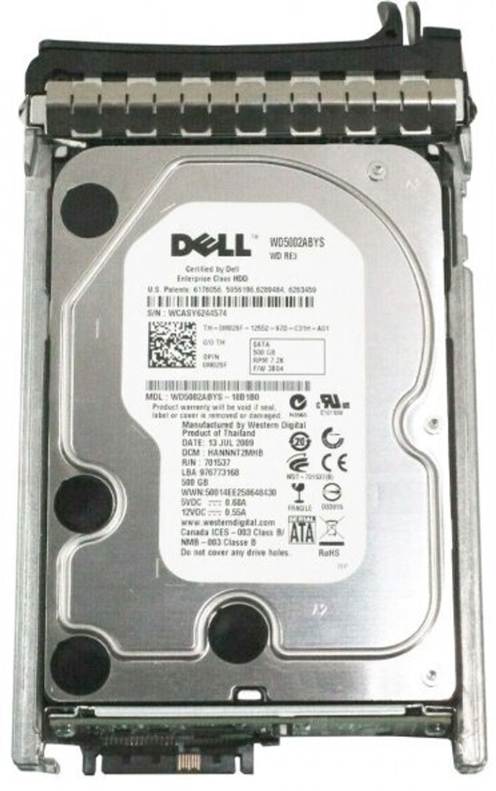 Жесткий диск WD 500 ГБ WD5002ABYS