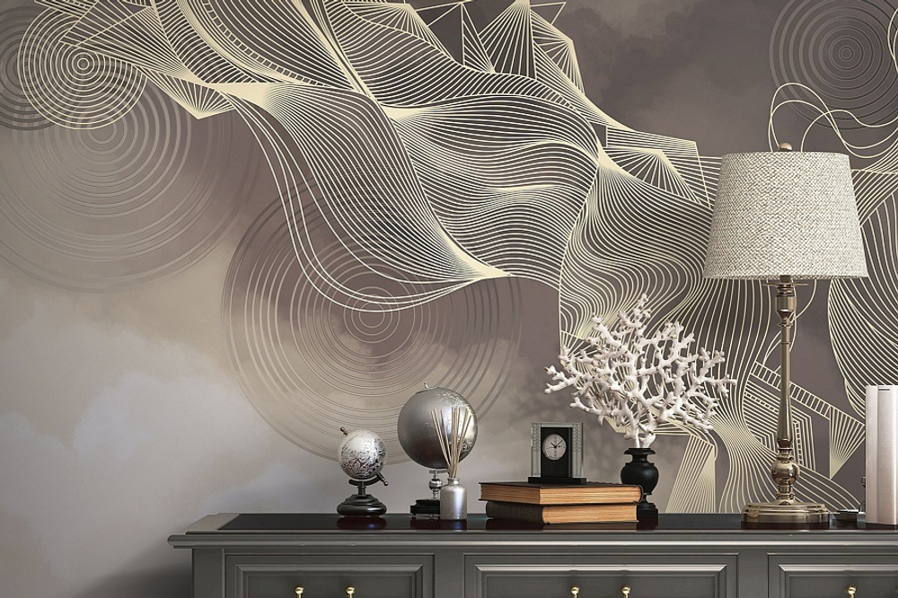 Обои и панно Affresco, коллекция  Line Art