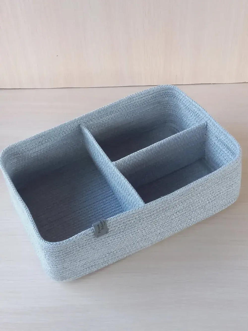 Органайзер для косметики плетеный