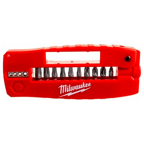 Набор бит Milwaukee SHOCKWAVE "Крокодил №2" (12шт)