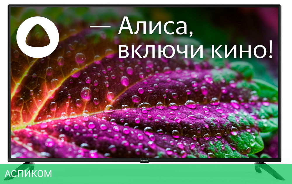 Телевизор SunWind SUN-LED50XU400 черный