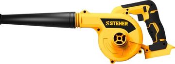 STEHER 20 В, 200 м3/ч, без АКБ (LMS), воздуходувка-пылесос аккумуляторная (BLB-200)
