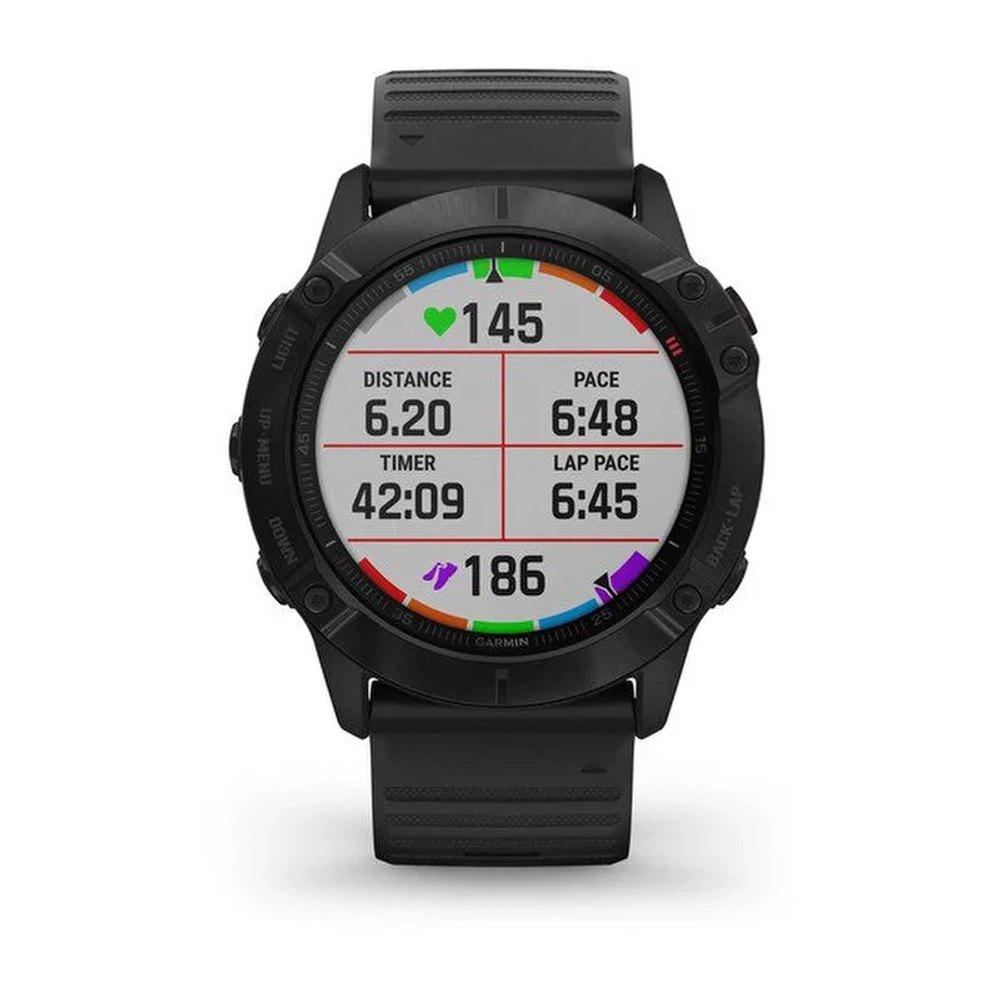 Смарт-часы Garmin Fenix 6X Pro, черный, 010-02157-01