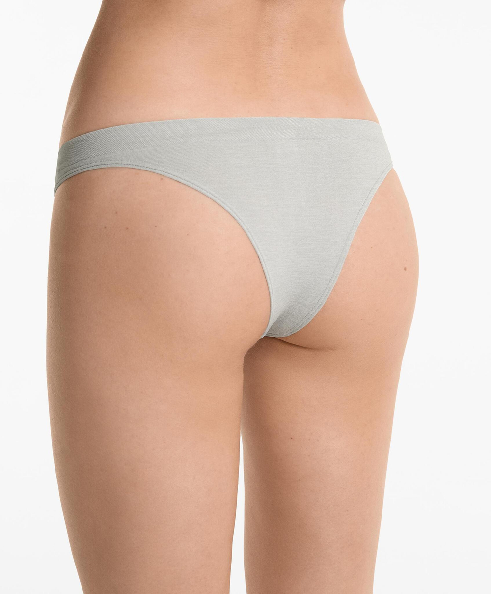 OYSHO Набор из 5 пар бесшовных трусов, светло-зеленый