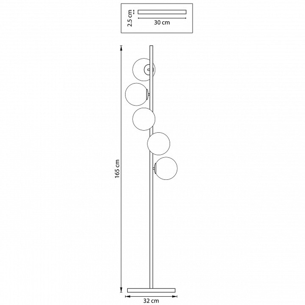 Торшер Lightstar Croco 815757