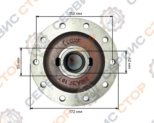 Корпус дифференциала заднего моста Xingtai 224