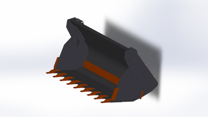 Ковш челюстной для телескопического погрузчика